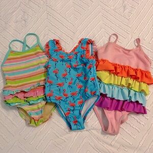Baby girls size 24m swimsuit bundle